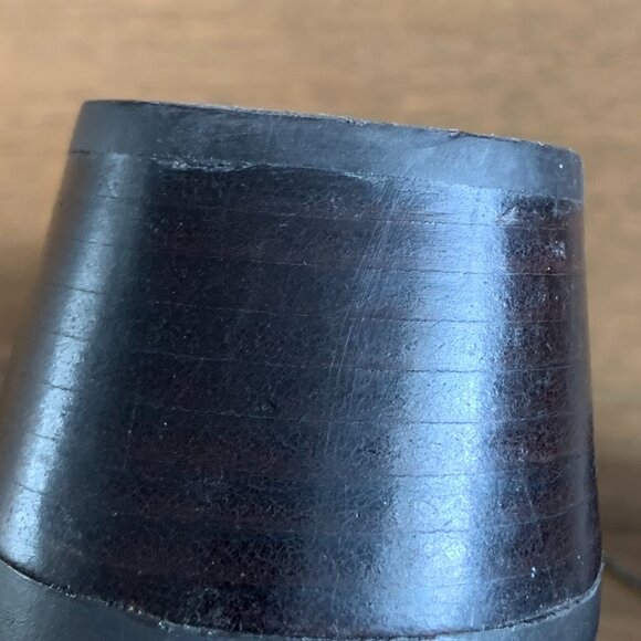 Vince Camuto Bollo Distressed Leather Studded Riding Boots Brown Size 8B/38 - Picture 11 of 16